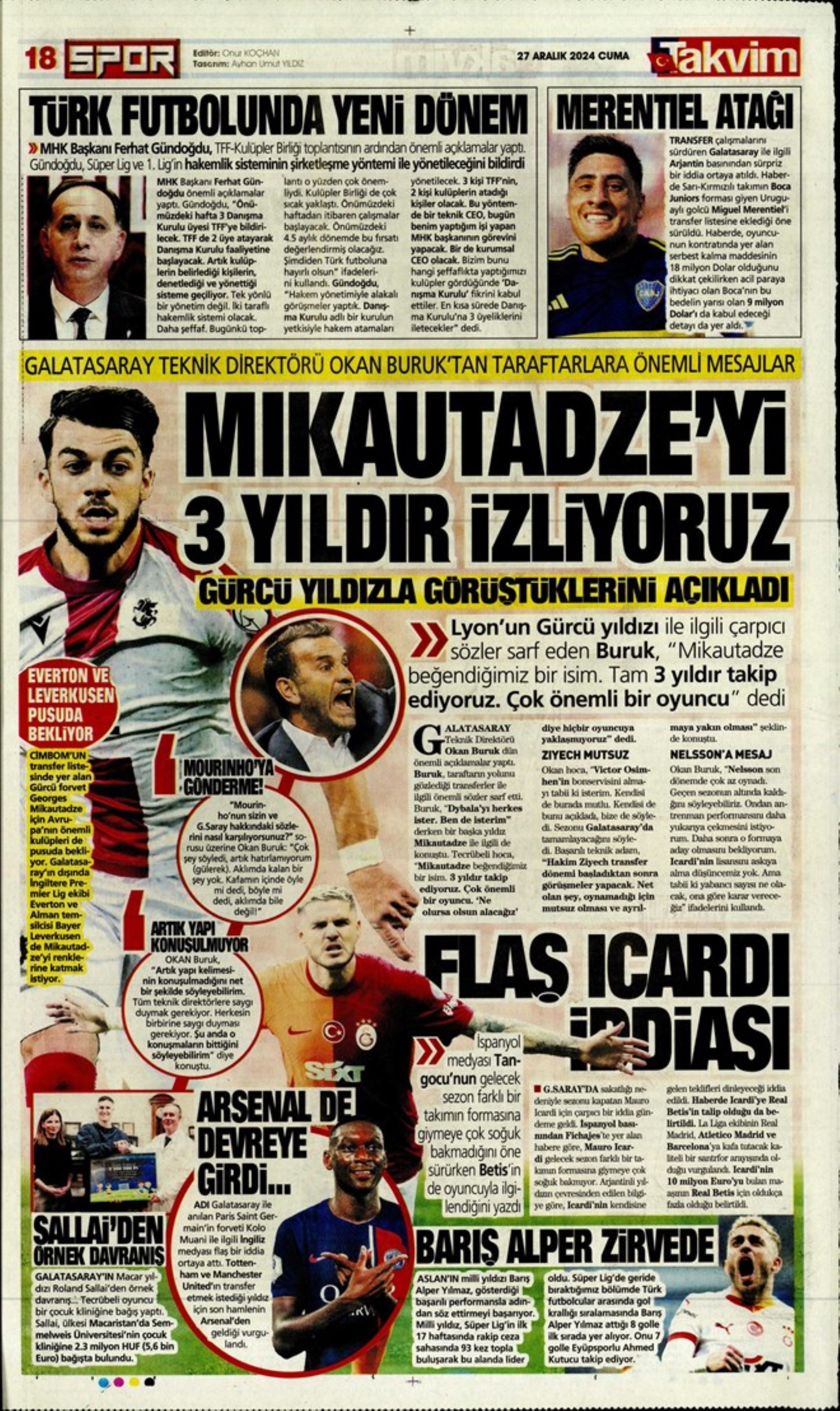 L'invito di Mourinho a Rashford: i titoli sportivi del 27 dicembre