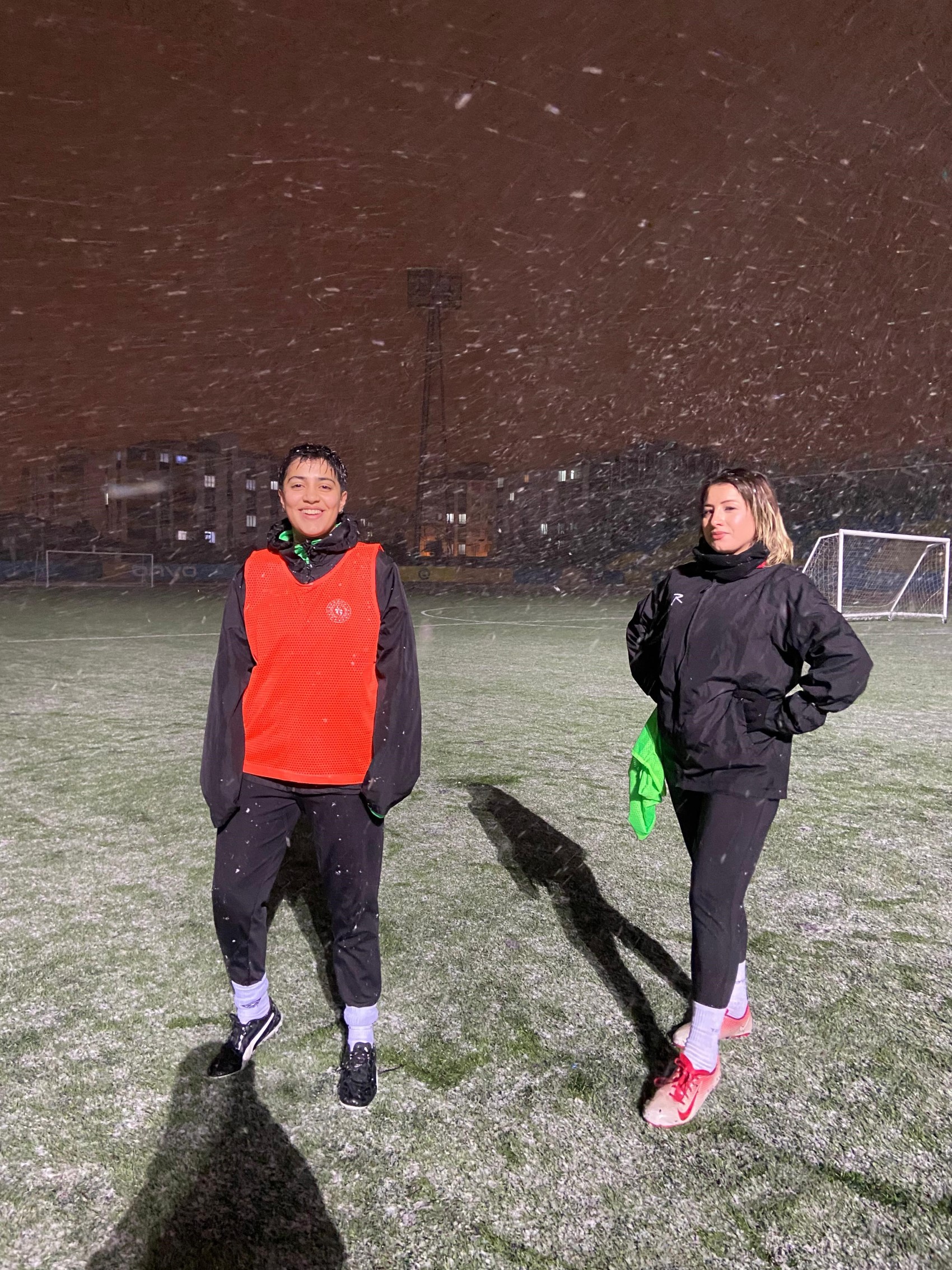 Ağrı Kadın Futbol Takımı antrenmanlarını sürdürüyor