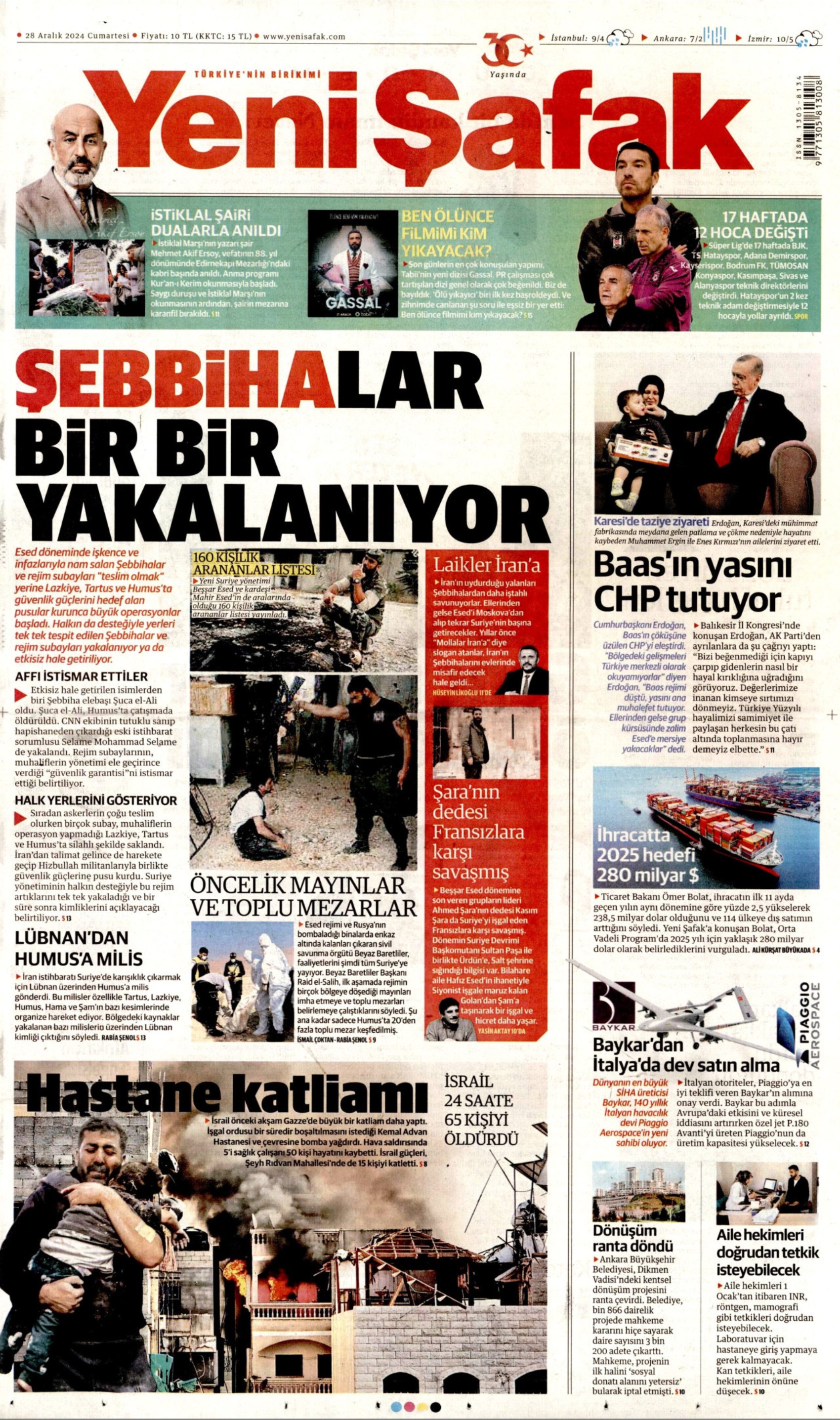 28 Aralık 2024 gazete manşetleri: Asgari ücretli ezildi, sıra emeklide mi?