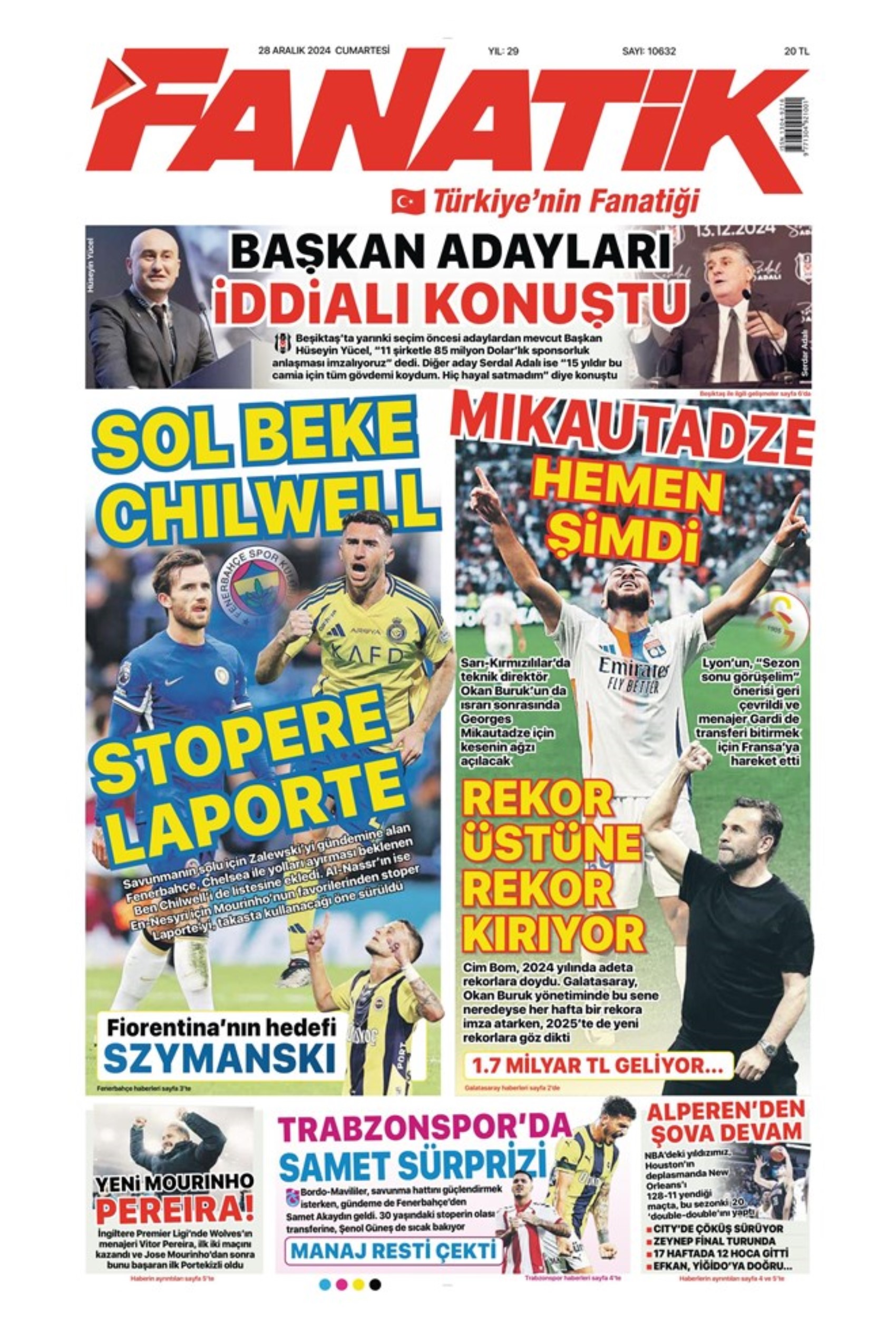 La bomba Richarlison: i titoli sportivi del 28 dicembre