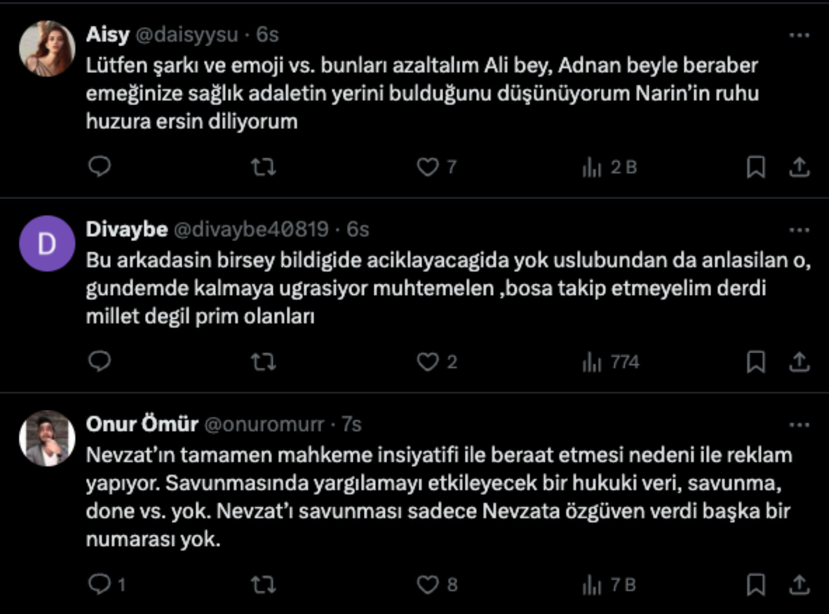 Nevzat Bahtiyar’ın avukatından tepki çeken ‘Narin Güran’ paylaşımı! ‘Bir avukat nasıl böyle paylaşım yapar?’