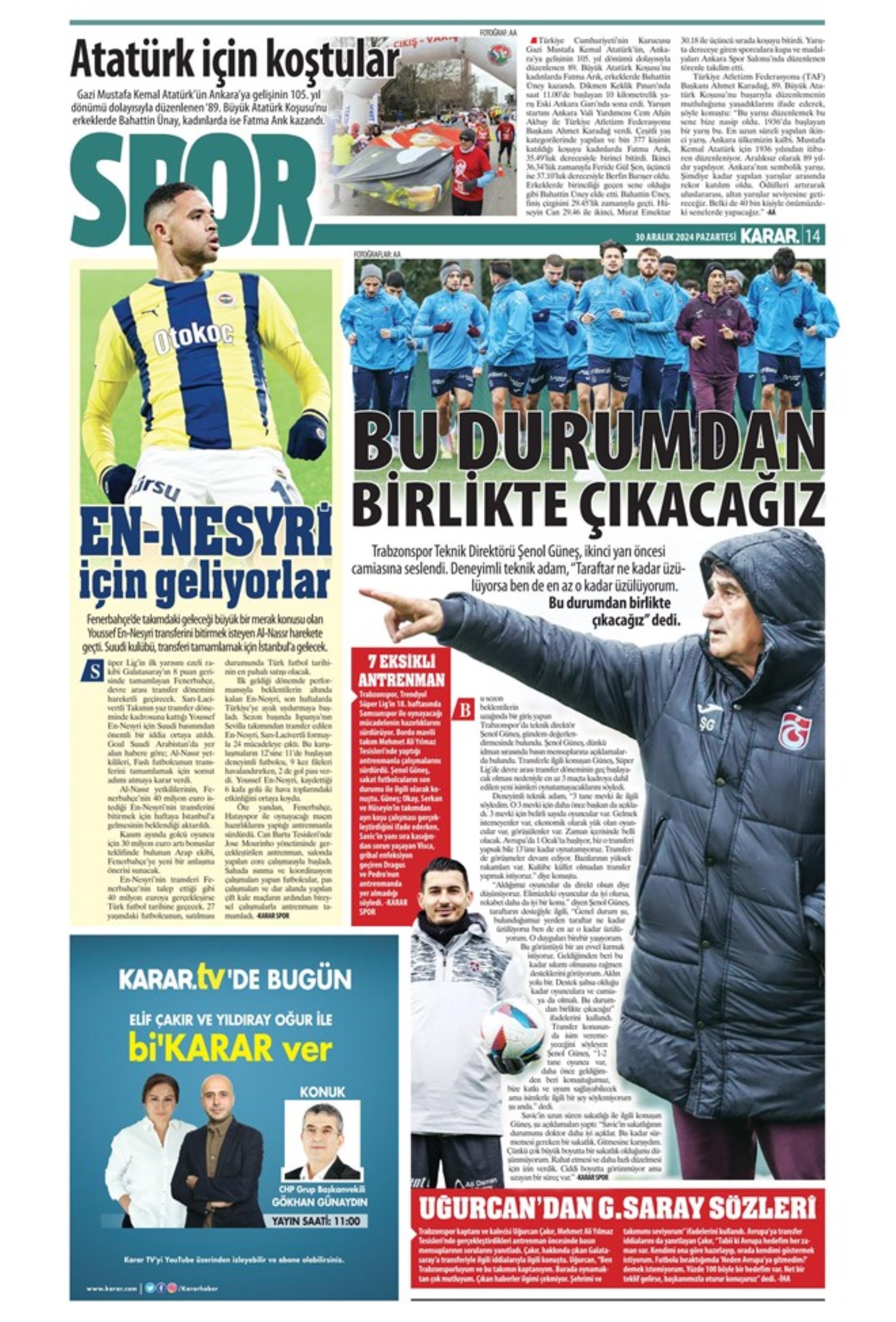 Battaglia per Kevin De Bruyne e operazione Kolo Muani: Serdal Adalı è il nuovo presidente del Beşiktaş! I titoli sportivi del 30 dicembre