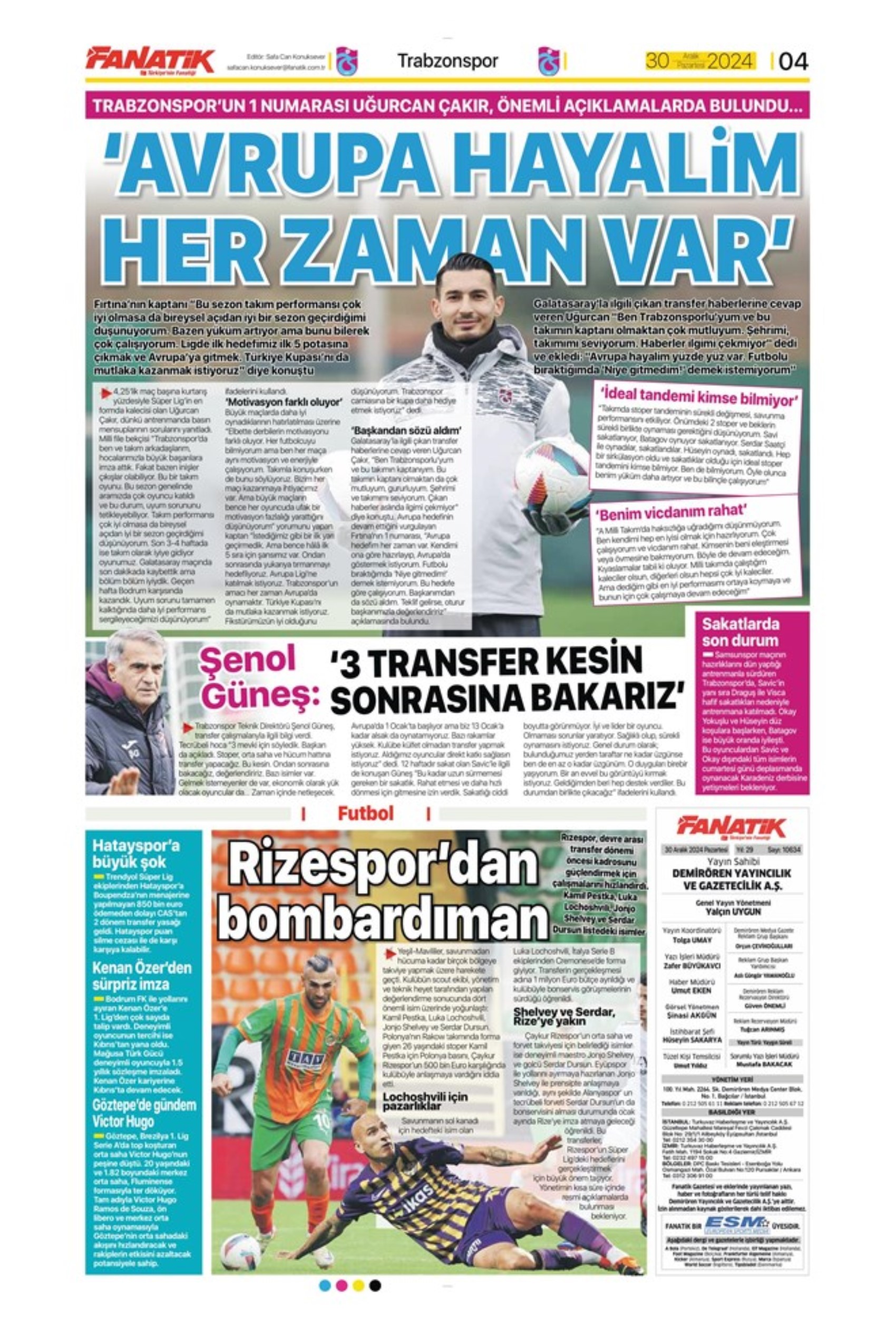 Battaglia per Kevin De Bruyne e operazione Kolo Muani: Serdal Adalı è il nuovo presidente del Beşiktaş! I titoli sportivi del 30 dicembre