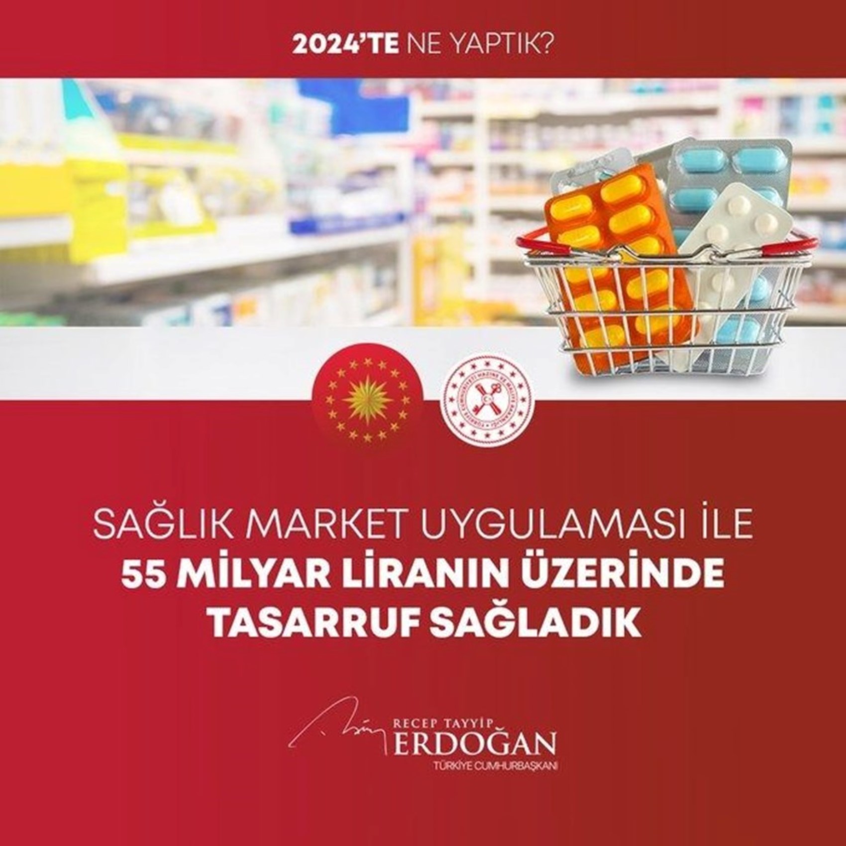 Erdoğan'ın 2024 değerlendirmesinde ekonomik kriz yok: 'İcraatları'nı paylaştı