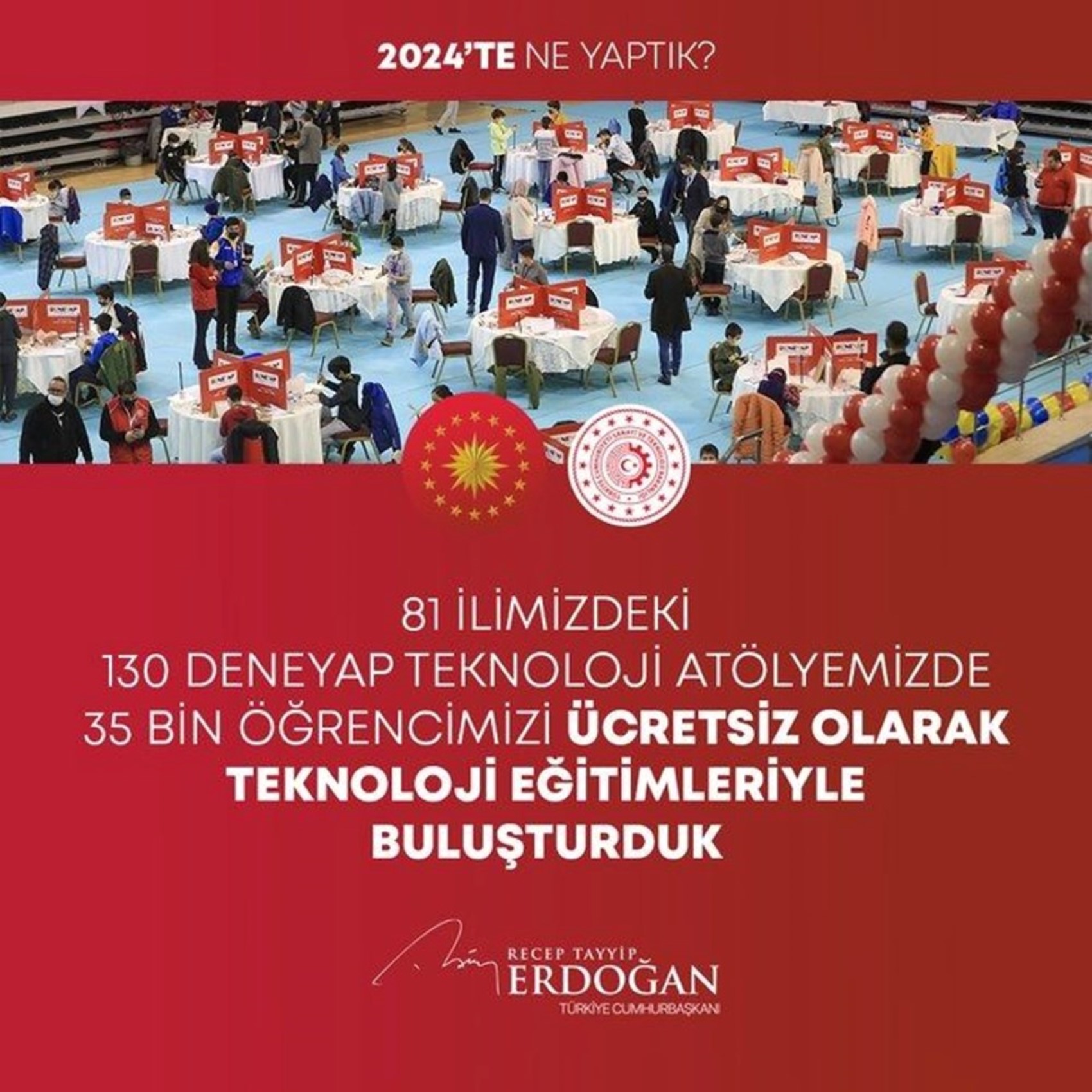 Erdoğan'ın 2024 değerlendirmesinde ekonomik kriz yok: 'İcraatları'nı paylaştı