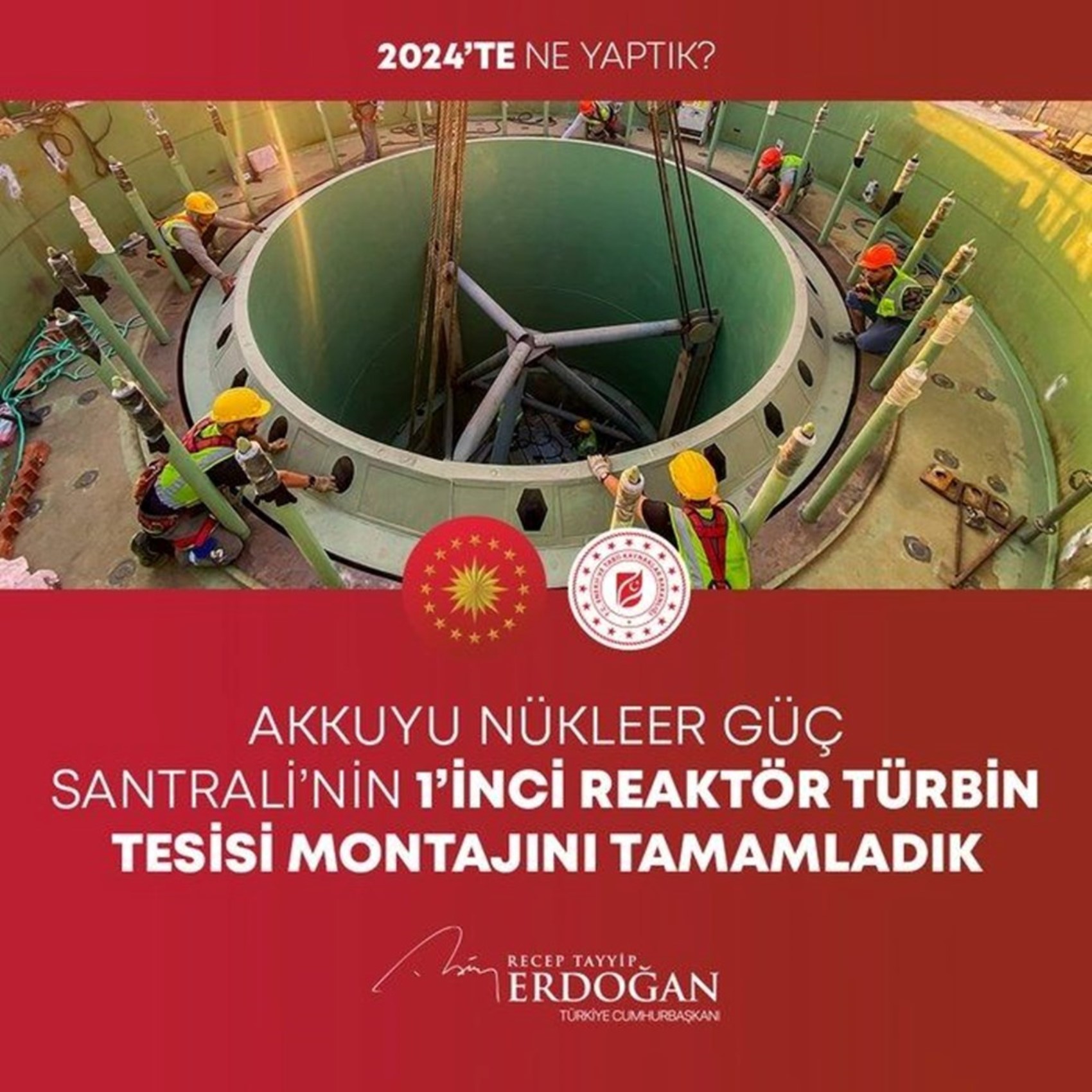 Erdoğan'ın 2024 değerlendirmesinde ekonomik kriz yok: 'İcraatları'nı paylaştı