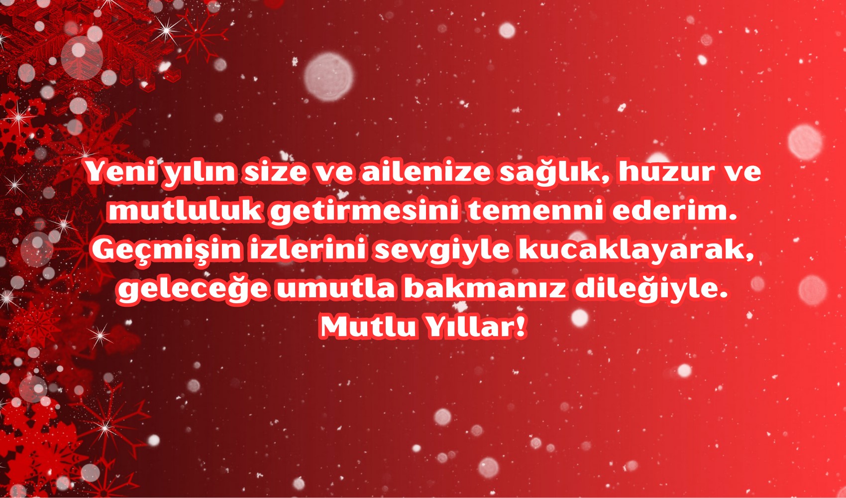 2025 Anlamlı yeni yıl mesajları: Resimli, anlamlı, uzun, duygusal ve samimi yılbaşı mesajları