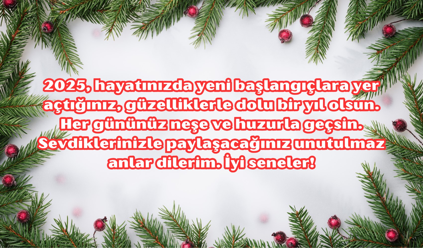 2025 Anlamlı yeni yıl mesajları: Resimli, anlamlı, uzun, duygusal ve samimi yılbaşı mesajları