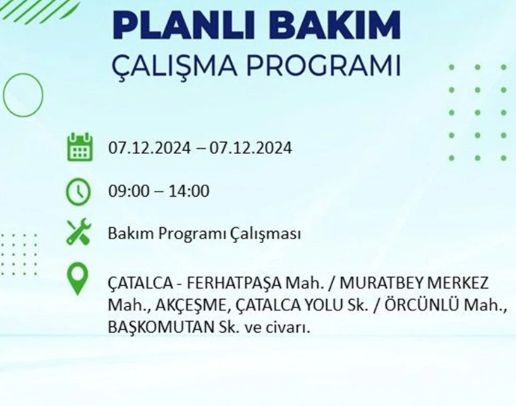 BEDAŞ açıkladı... İstanbul'da elektrik kesintisi: 7 Aralık'ta hangi mahalleler etkilenecek?