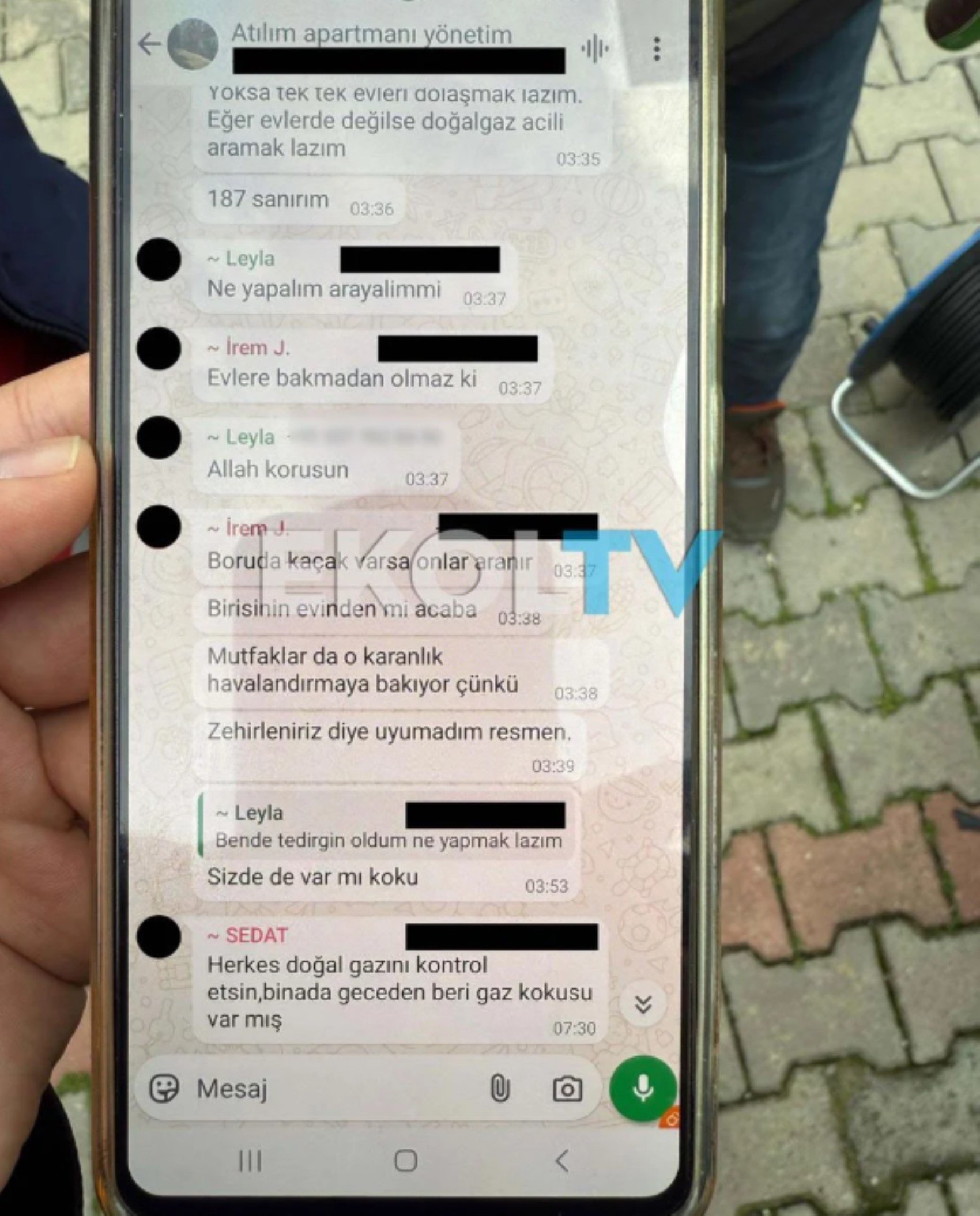 Beylikdüzü’nde 14 katlı binada patlama... Whatsapp yazışmaları ortaya çıktı: Kaza göz göre göre gelmiş