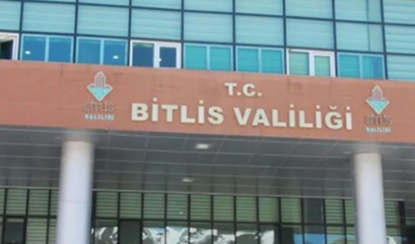 Bitlis'te 4 gün süreyle eylem yasağı