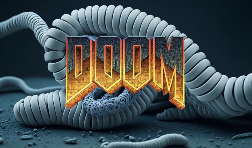 Doom, bağırsak bakterilerinde çalıştırıldı