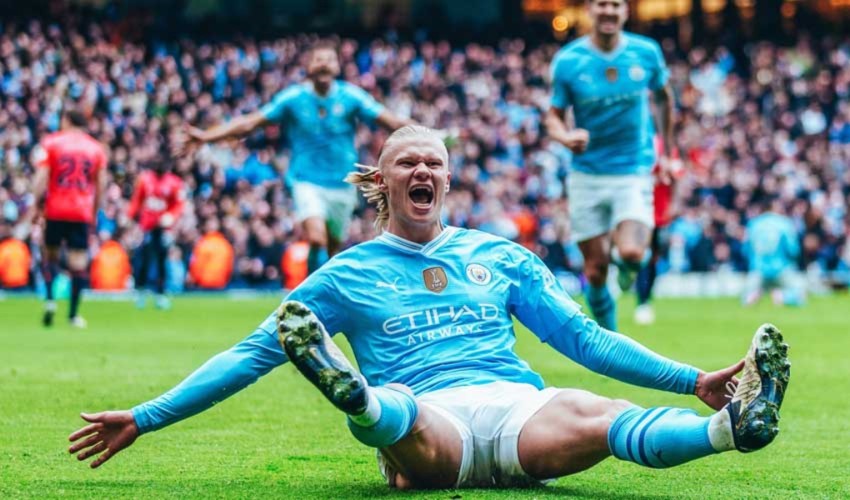 Manchester City, Erling Haaland ile kazanmasını bildi!