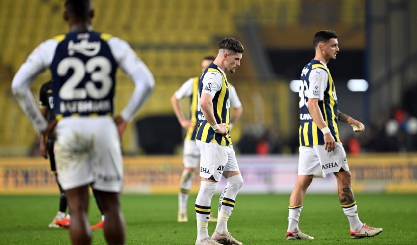 Fenerbahçe liderliği kaybetti
