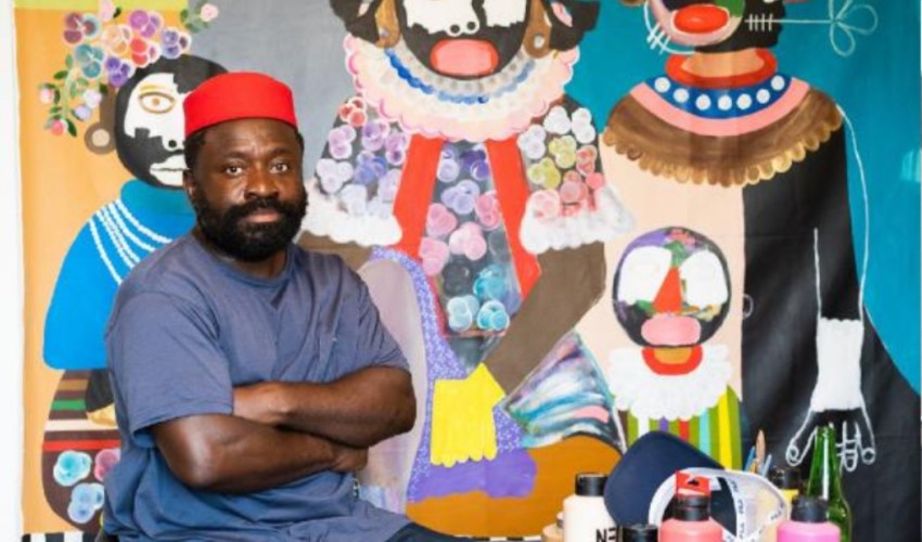 Ganalı ressam Kojo Marfo, İstanbul'da ilk kişisel sergisini açıyor