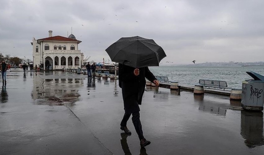 AKOM saat verdi: İstanbul için kuvvetli yağış uyarısı