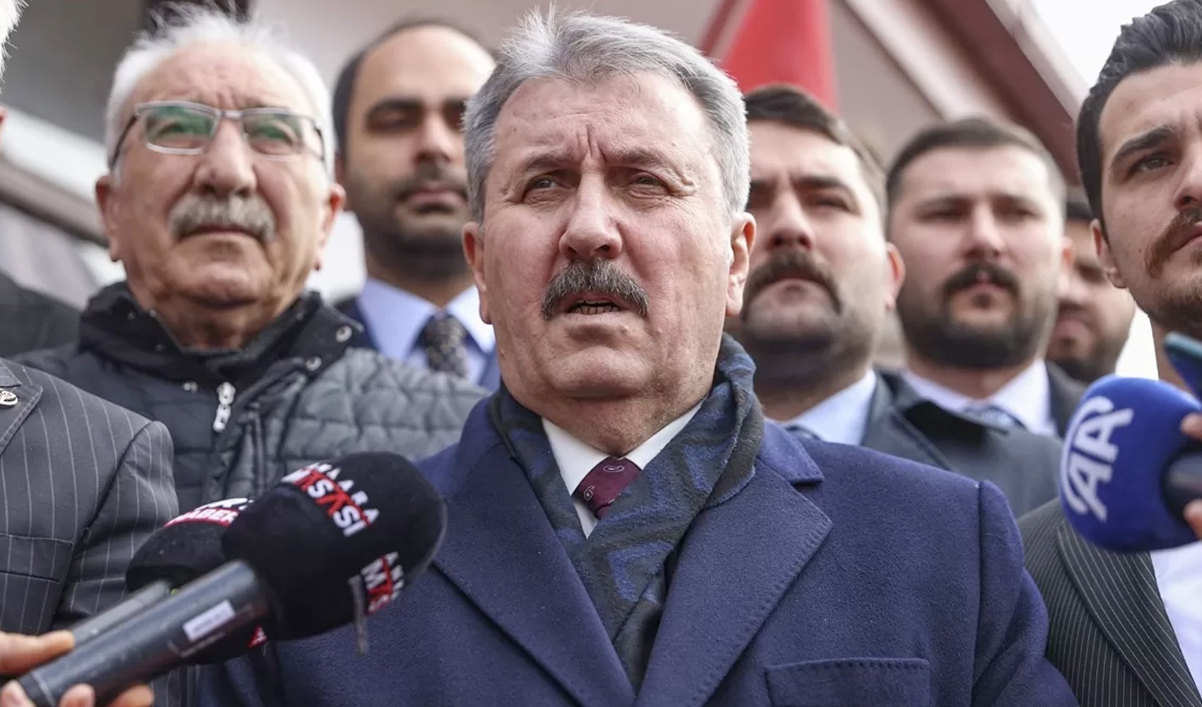 BBP lideri Mustafa Destici'den CHP'ye slogan 'uyarısı'! 'Hukuki adımlar atacağız'