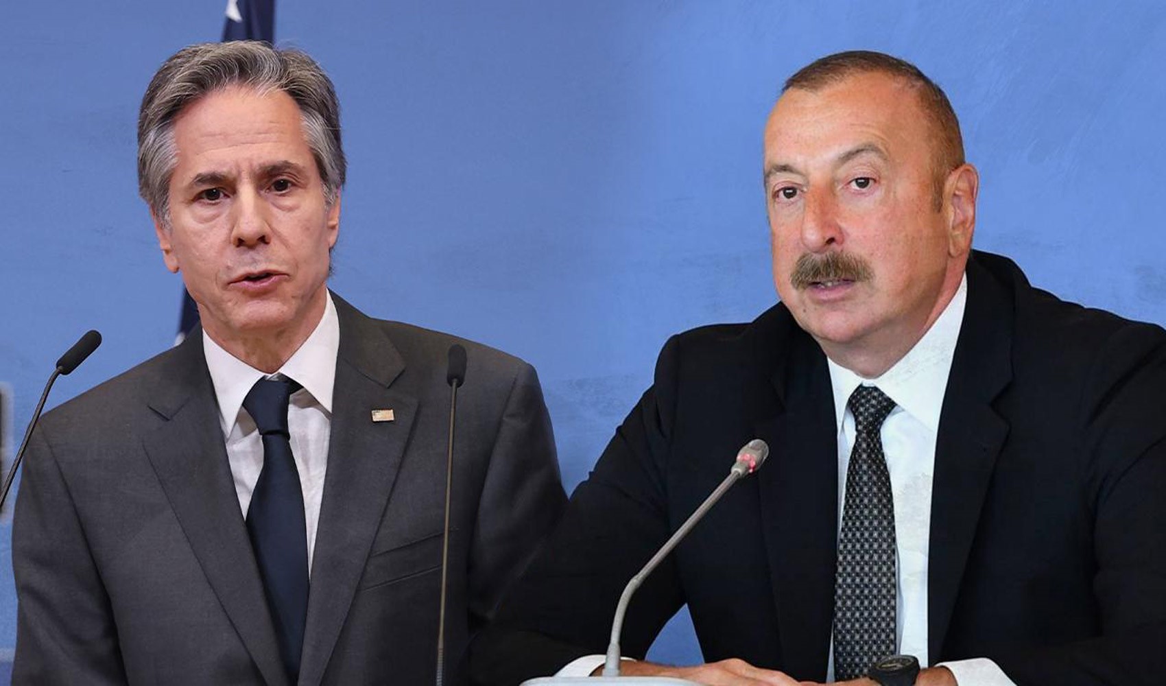 Aliyev ve Blinken 'barış süreci' görüşmesi yaptı