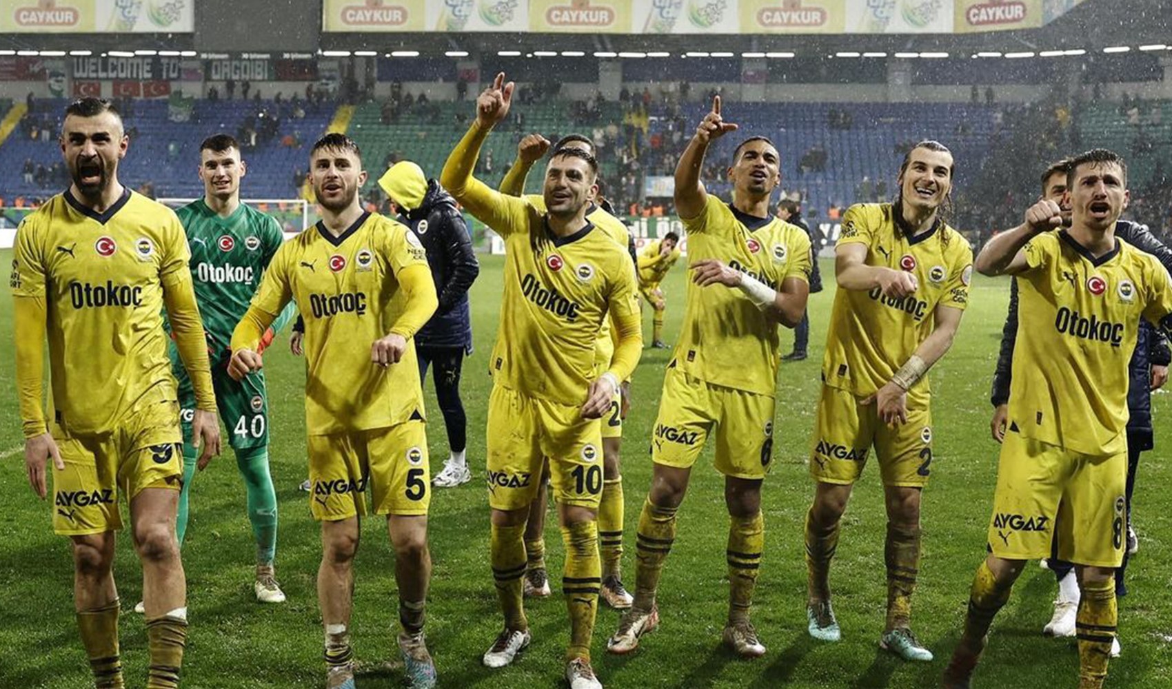 Fenerbahçe, Rizespor deplasmanında bu sezon bir ilki yaşadı