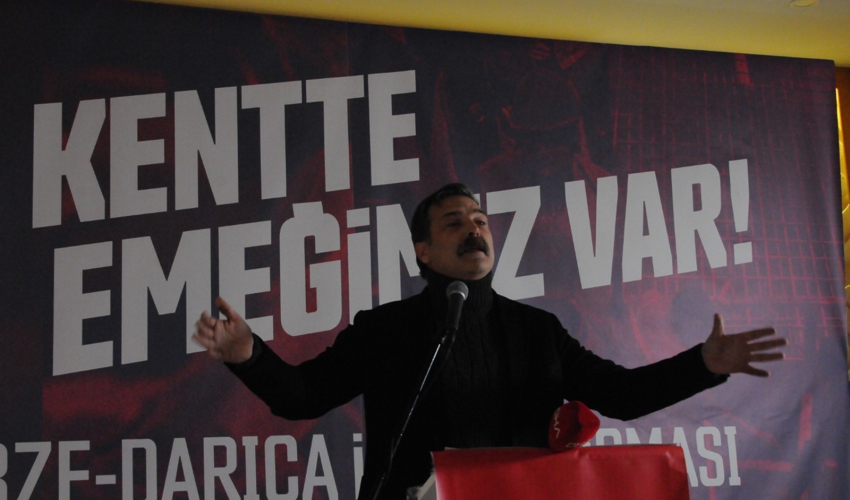 Erkan Baş, Gebze-Darıca işçi buluşmasında konuştu