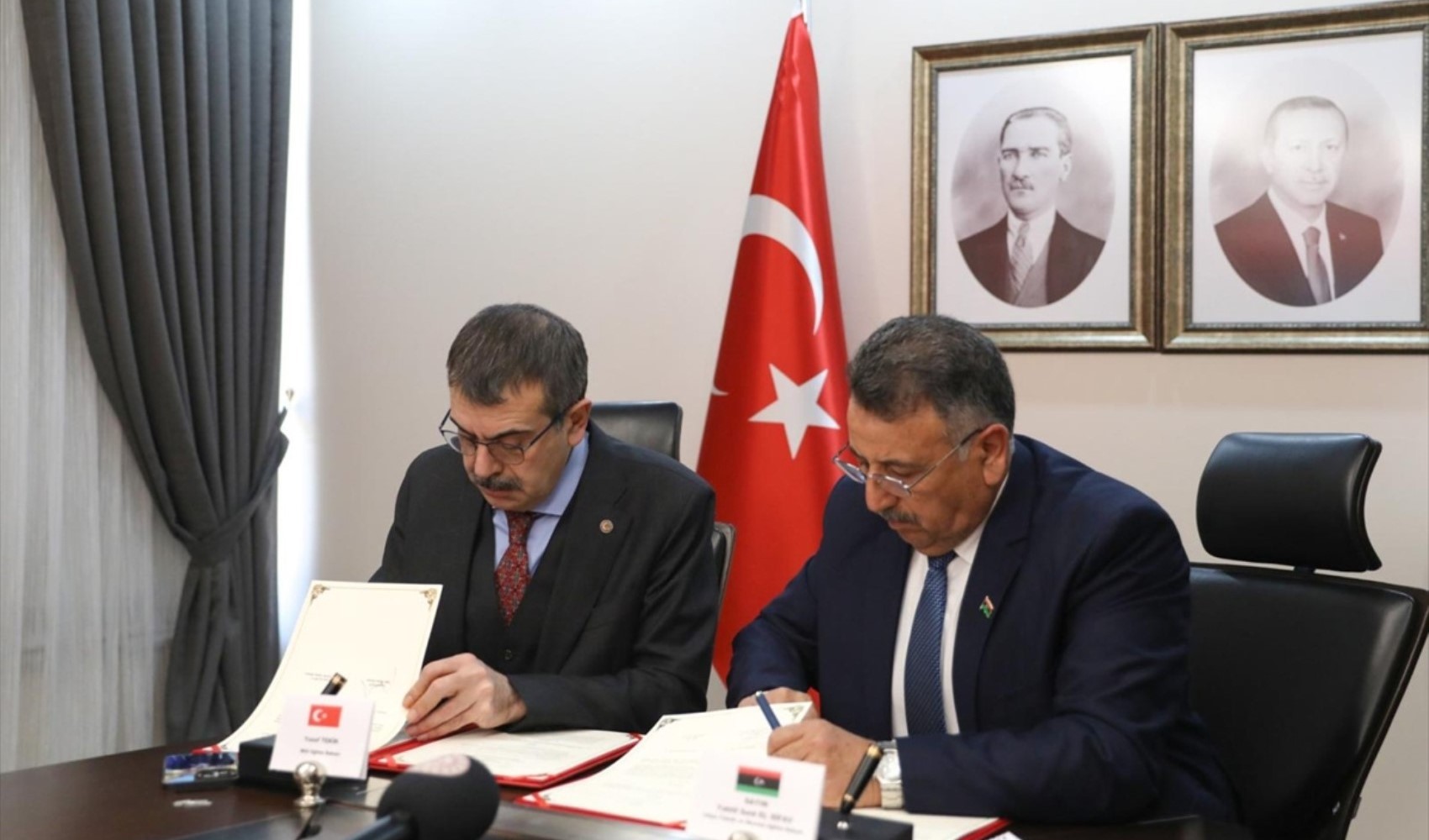 Türkiye ve Libya arasında 'eğitim' mutabakatı imzalandı