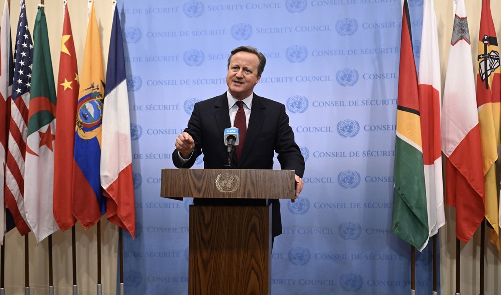 Cameron, BM Güvenlik Konseyinde Putin'e sert çıktı