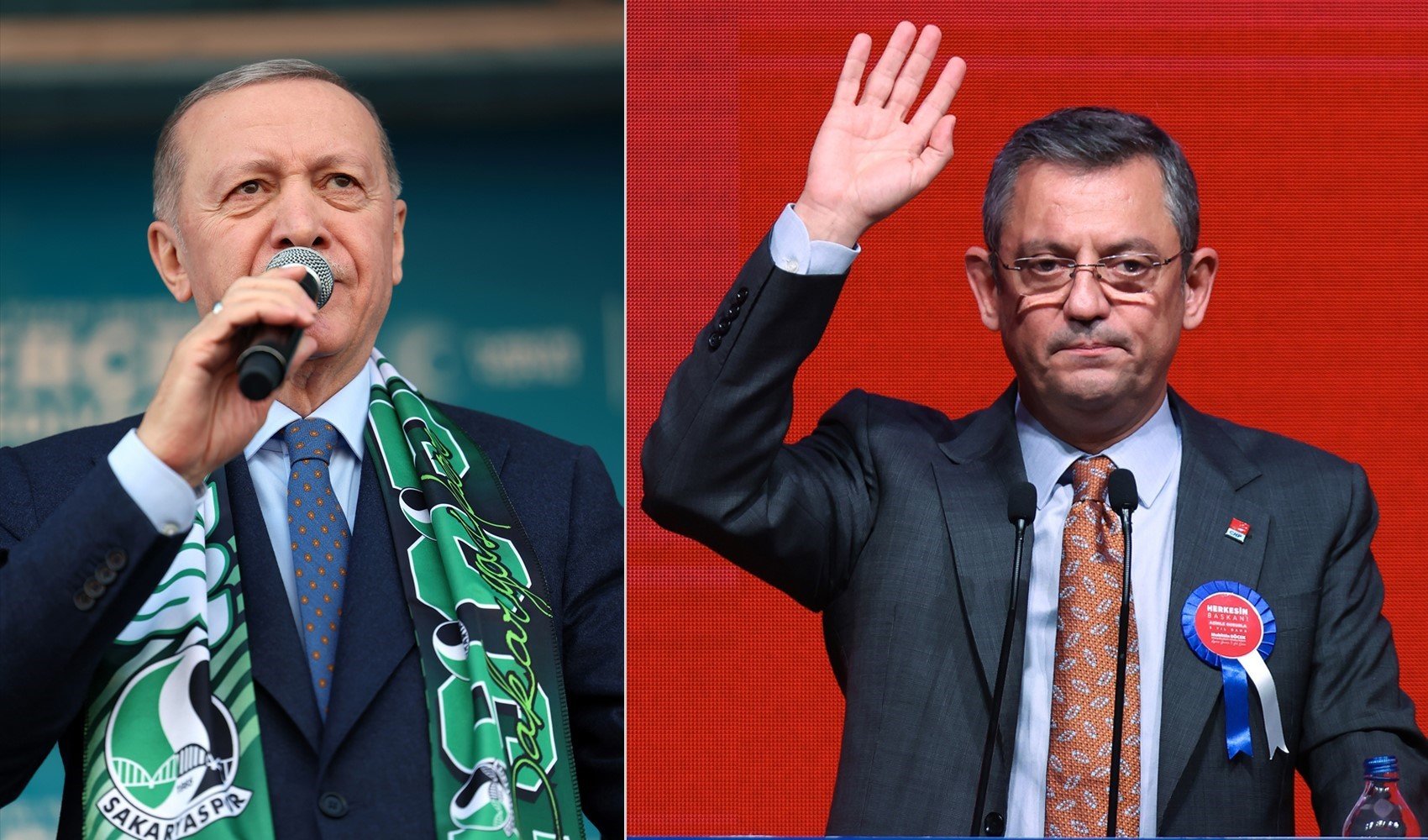 Cumhurbaşkanı ve AKP Genel Başkanı Recep Tayyip Erdoğan ile CHP lideri Özgür Özel'in yeni miting programı belli oldu