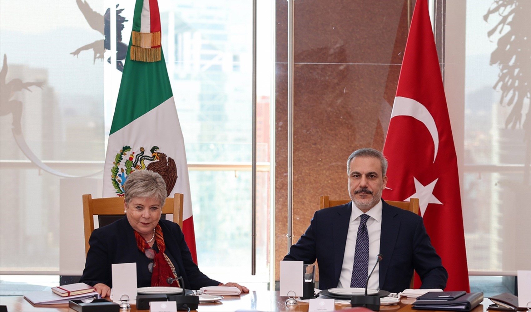 Dışişleri Bakanı Fidan, Meksikalı mevkidaşıyla bir araya geldi