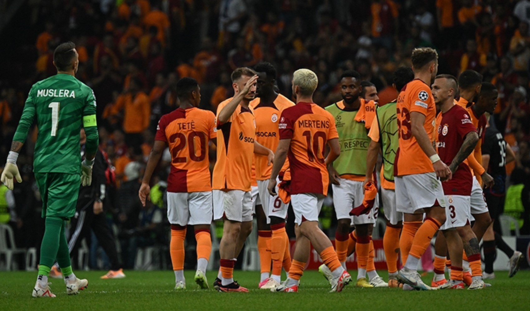 Galatasaray Avrupa'da zirvede!