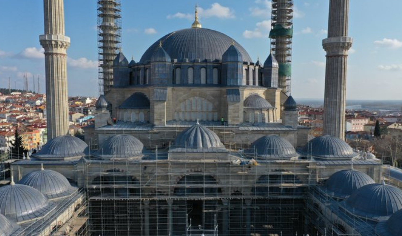 Selimiye Camii'nin restorasyonu gelecek yıl bitiyor