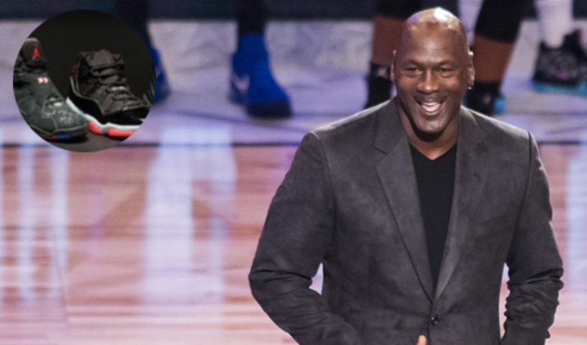 Michael Jordan'ın ayakkabıları rekor fiyata satıldı! Şampiyonluk maçlarında giymişti