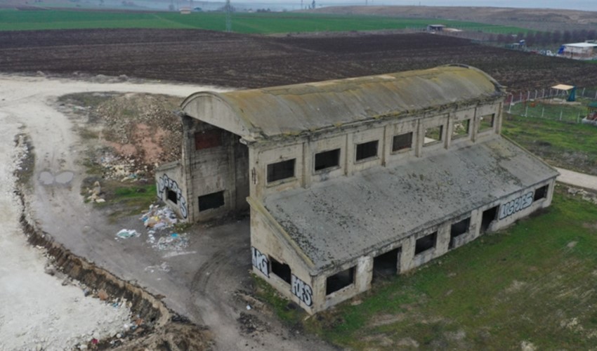 Balkan Savaşları'nda kullanılmıştı: Balon Hangarı restore edilecek