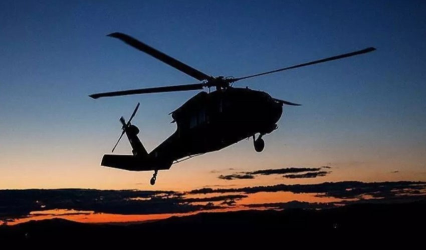 Gaziantep'te düşen polis helikopterinde 2 pilot şehit oldu