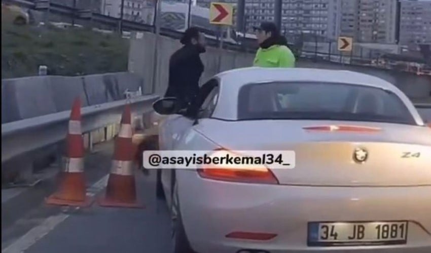 İstanbul'da lüks araçlı trafik magandası terörü