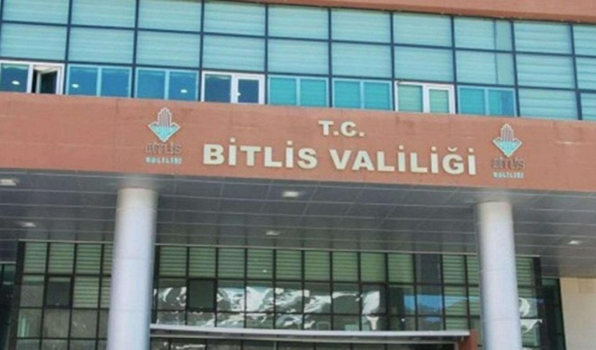 Bitlis'te gösteri yürüyüşü ve toplantılar 5 günlüğüne yasaklandı