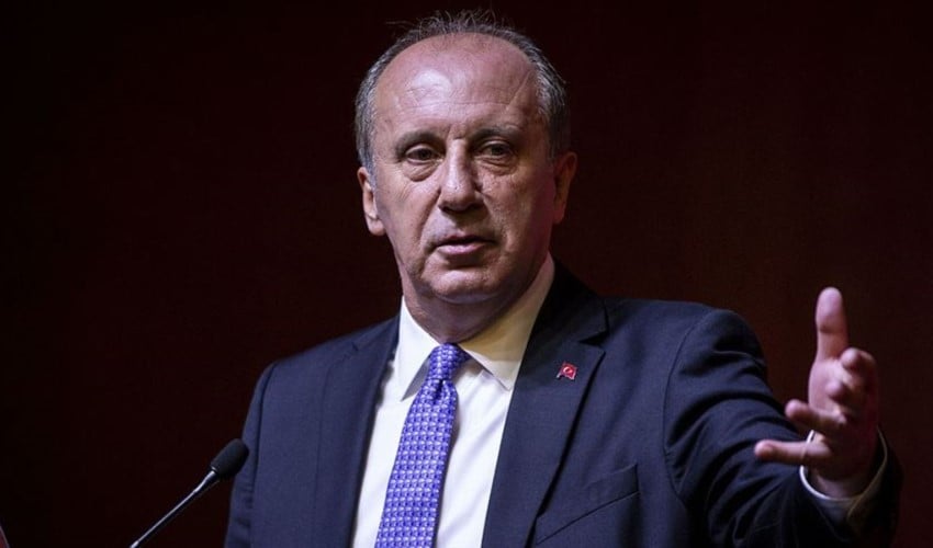 İnce CHP'ye fena yüklendi 