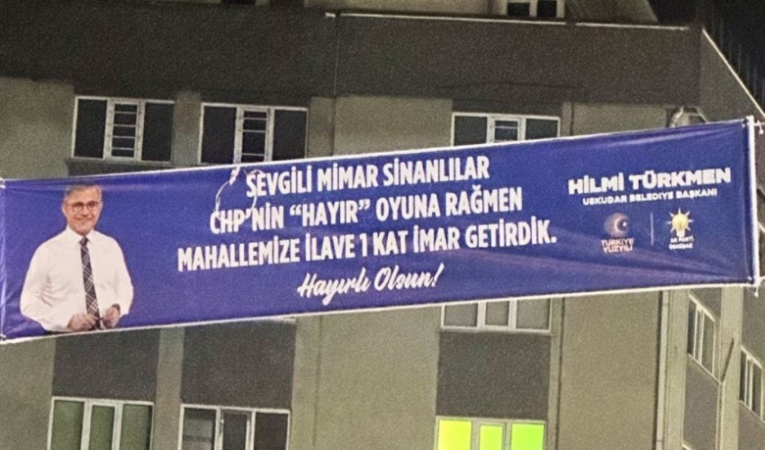 Cumhur İttifakı’nın AKP’li Üsküdar Belediye Başkan Adayı Hilmi Türkmen: 'Mahallemize ilave +1 kat imar getirdik'