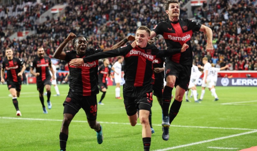 Bayer Leverkusen kaybetmek bilmiyor: Seri 30 maça çıktı