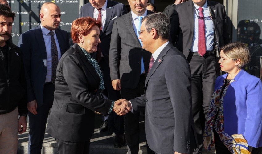 Visita di Özgür Özel a Meral Akşener