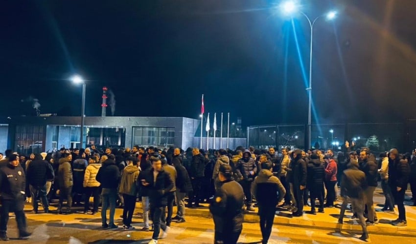 Seydişehir Eti Alüminyum işçilerinin eylemi sürüyor