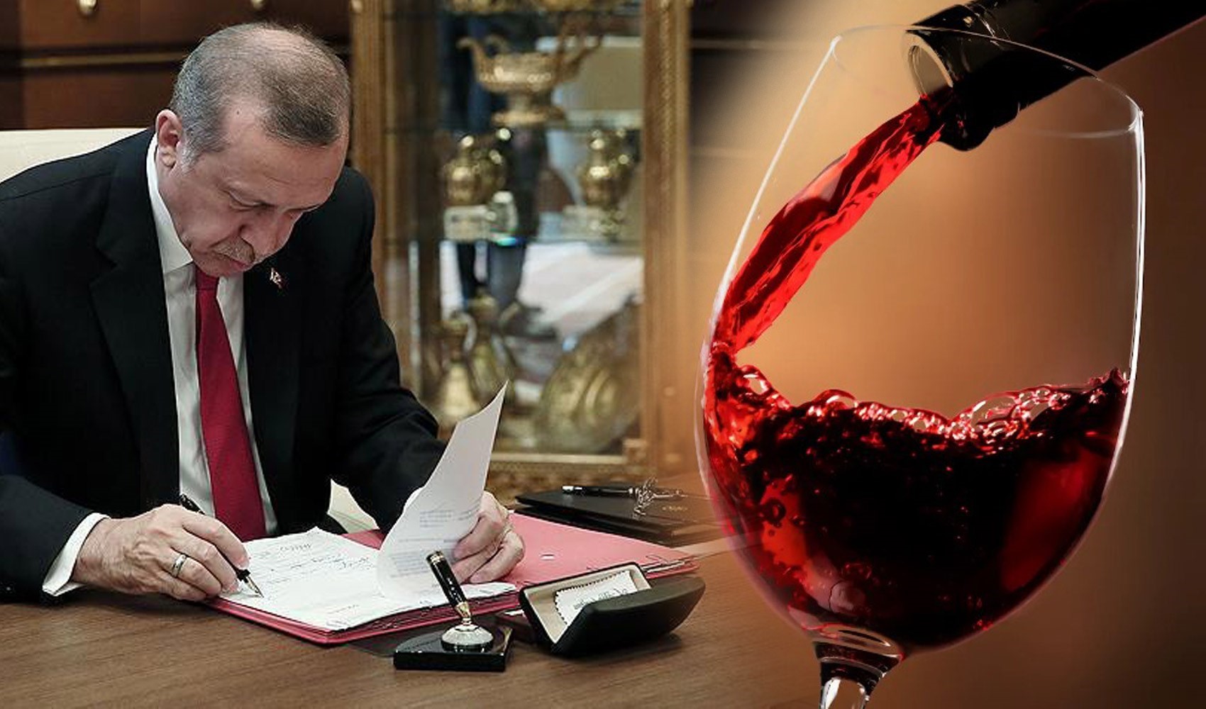 Erdoğan, yılda 1,5 milyon litre şarap ithaline izin verdi