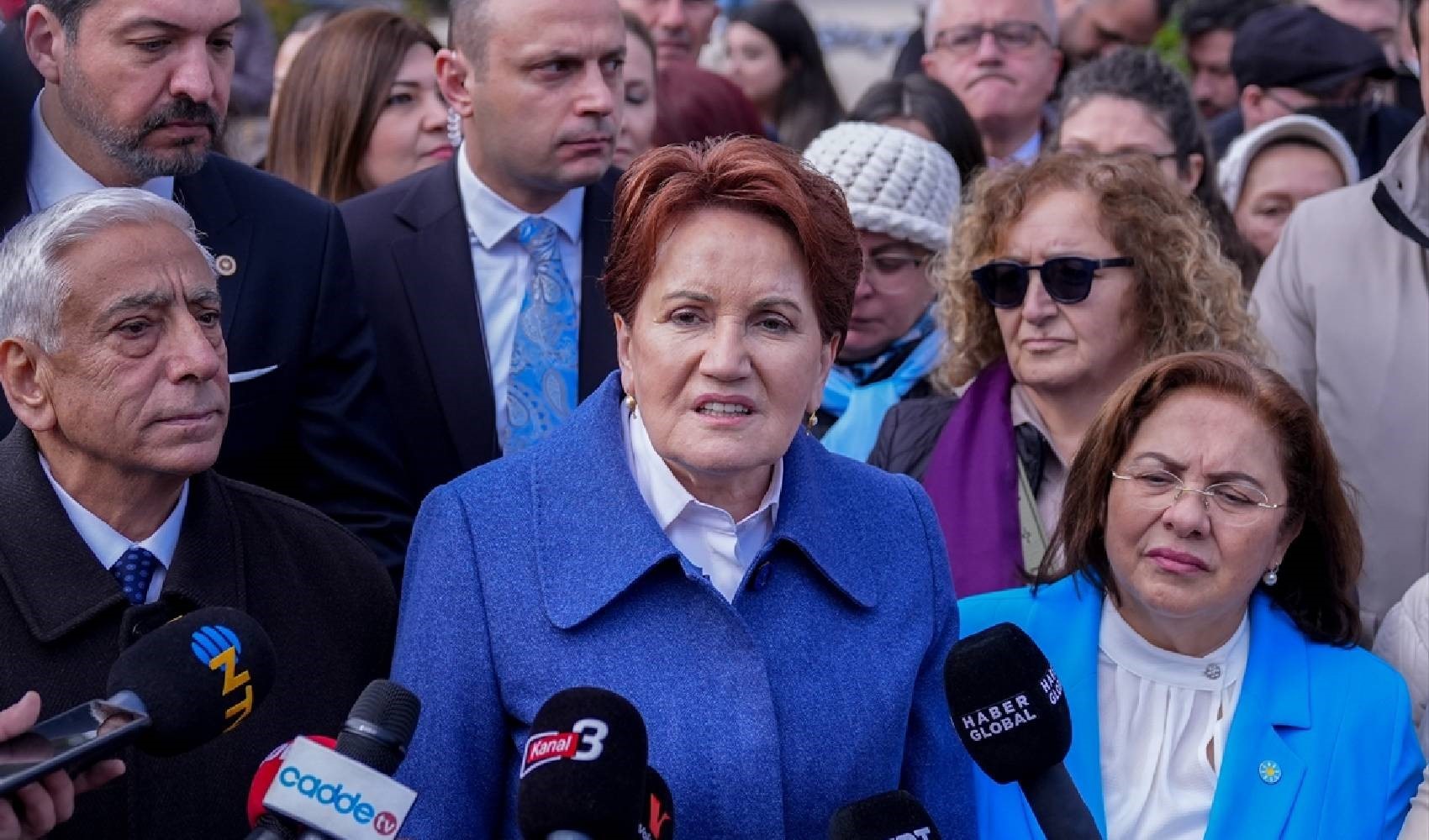 İYİ Parti Genel Başkanı Meral Akşener: 'Alt tarafı bir seçim, harbe gitmiyoruz'