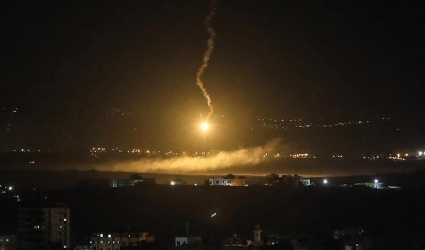 Presunto attacco di Israele in Siria