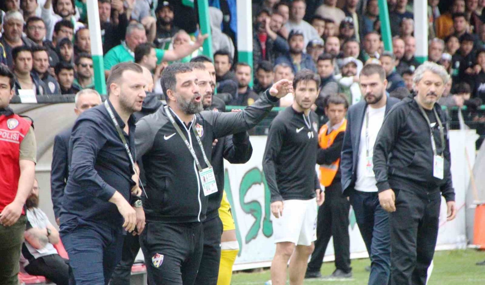 Bodrumspor-Eyüpspor maçı olaylı bitti!