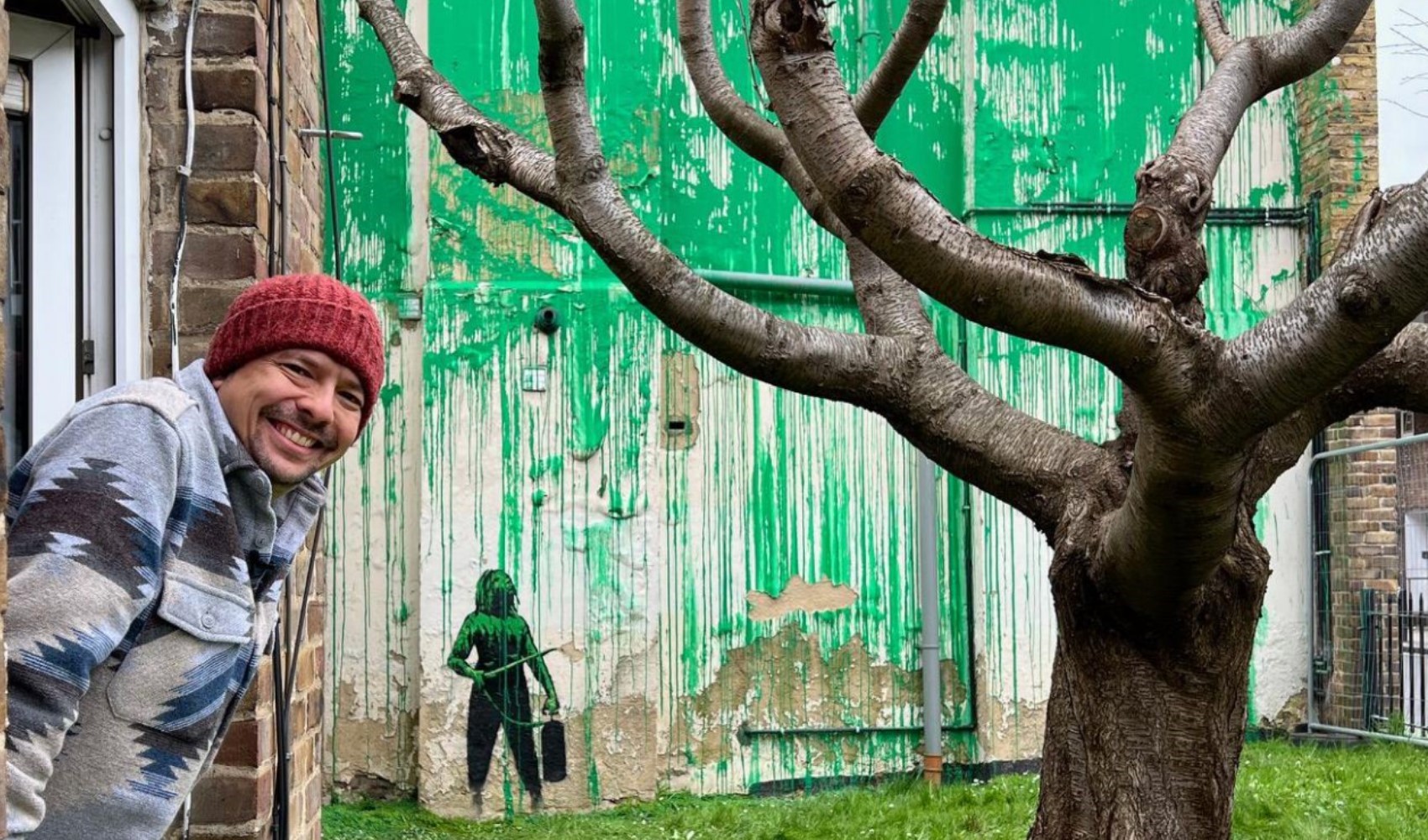 BBC muhabiri: Banksy evimin duvarına resim yapınca meşhur oldum