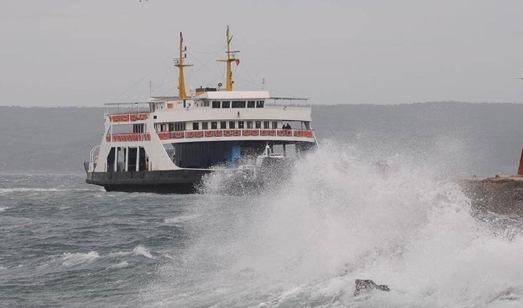 Çanakkale'de yarın bazı feribot seferleri yapılamayacak