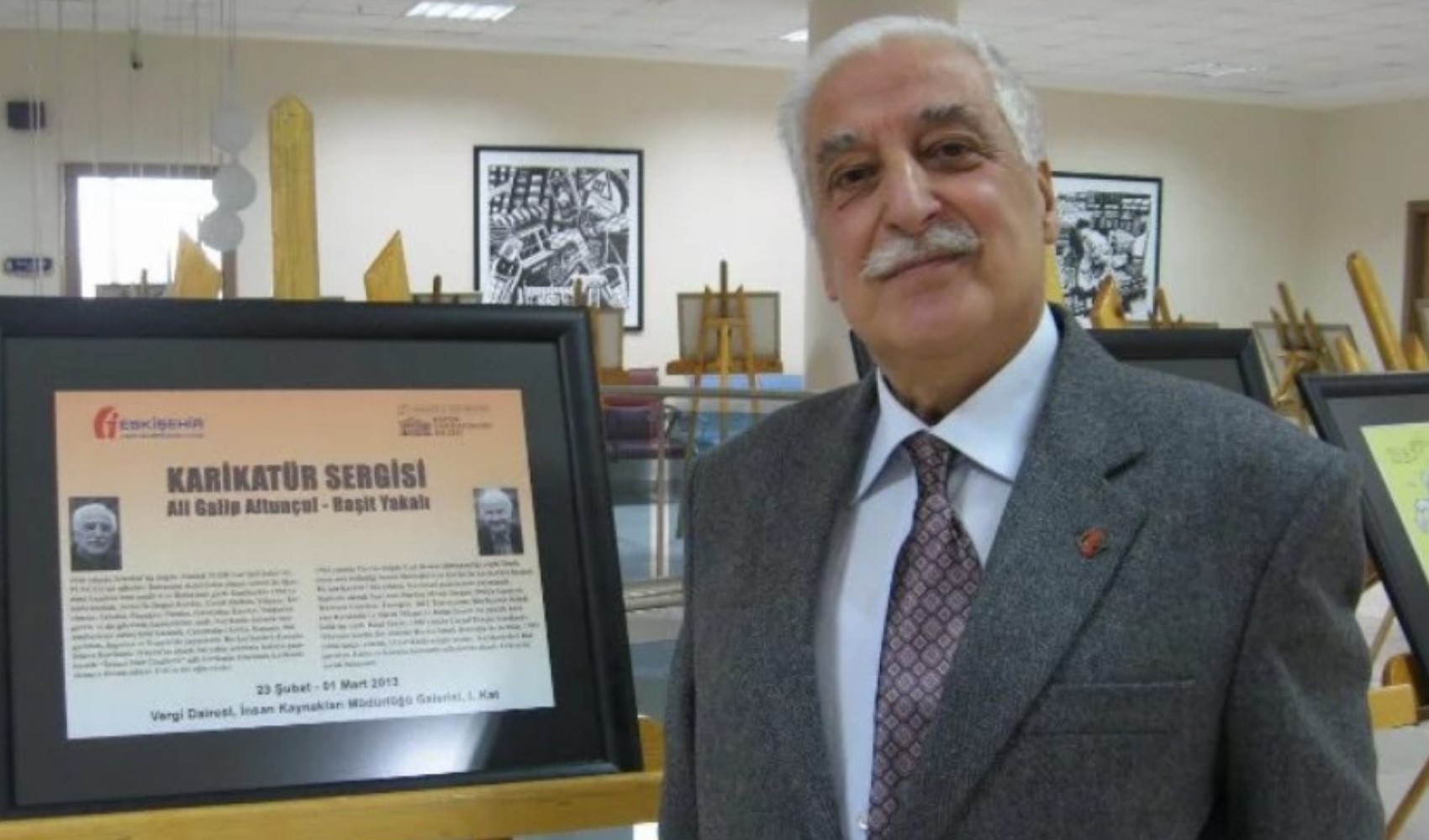 Gazeteci ve karikatürist Ali Galip Altunçul hayatını kaybetti