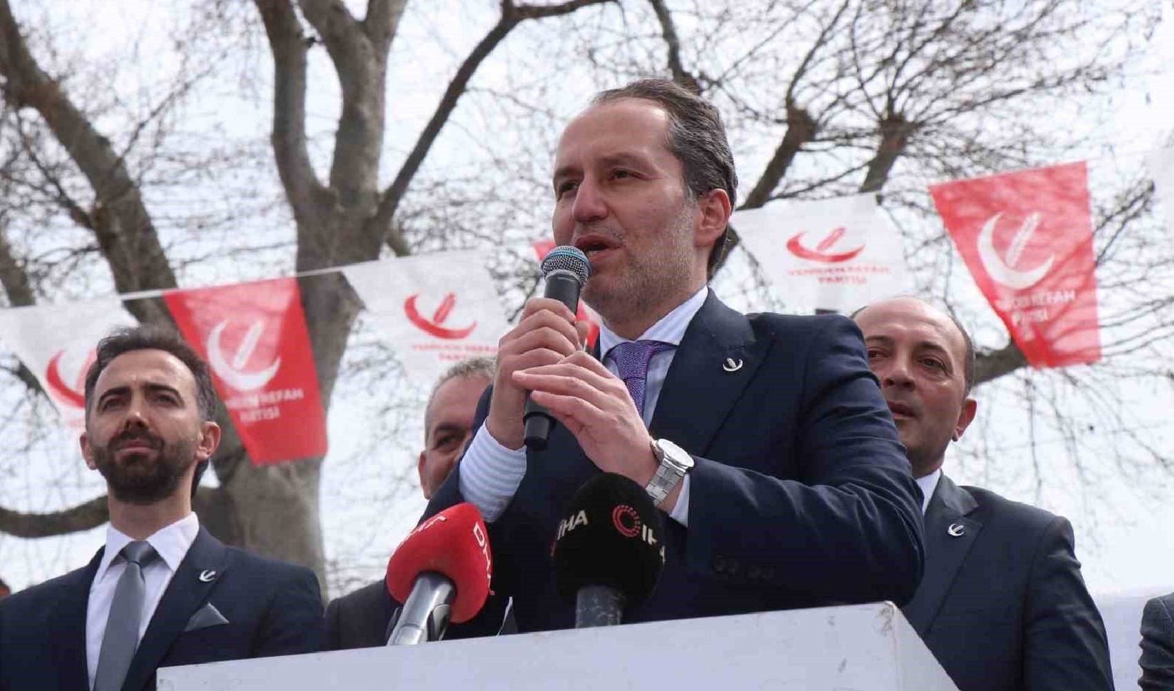 Yeniden Refah Partisi Genel Başkanı Fatih Erbakan: 'MHP’yi geride bıraktık, şimdi İYİ Parti var'