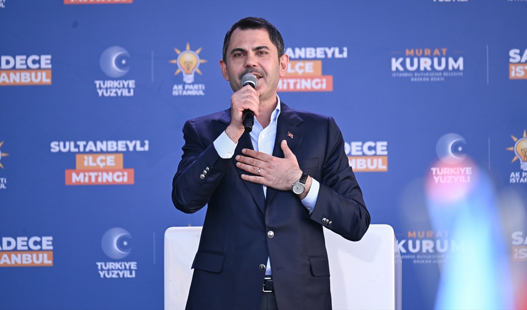 AKP'nin adayı Murat Kurum'dan yeni bir gaf daha
