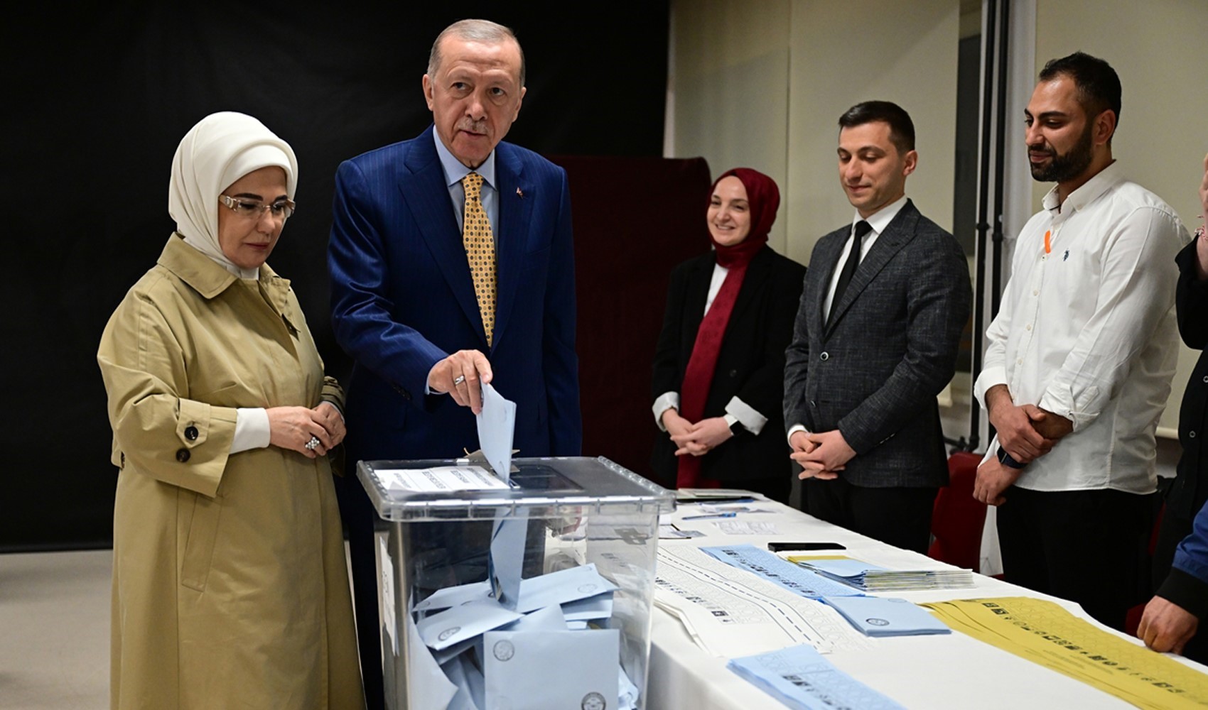 Cumhurbaşkanı ve AKP Genel Başkanı Recep Tayyip Erdoğan oyunu kullandı: 'Yeni bir dönemin ve yeni yüzyılın başlangıcı olmasını diliyorum'